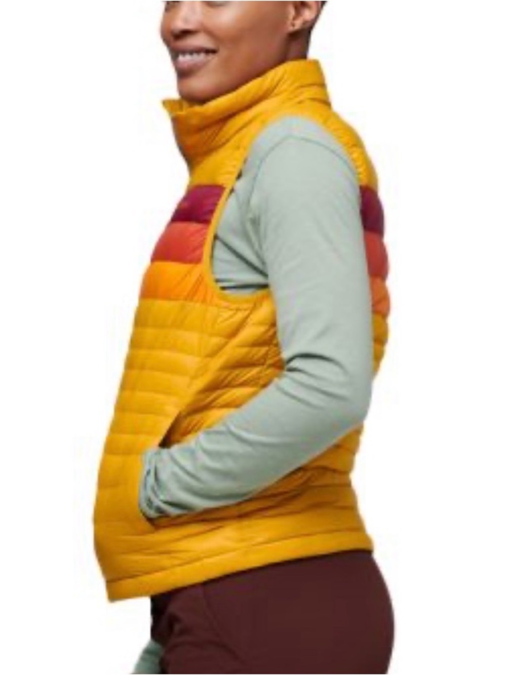 cotopaxi fuego puffer vest - yellow - Picture 2 of 4